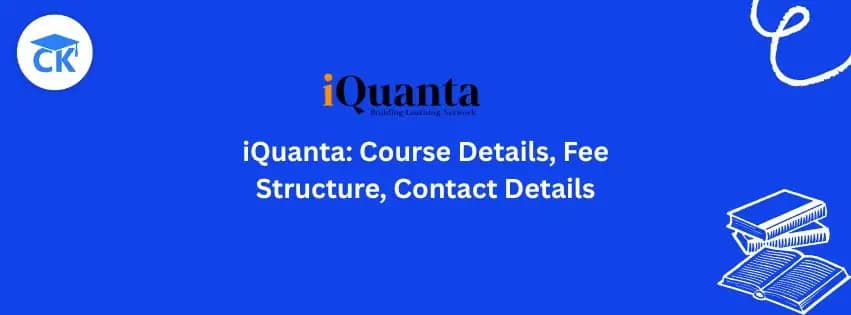 iQuanta: Courses, Fee Structure, Contact Details